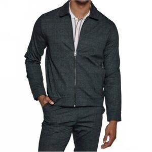 NEW 7DIAMONDS idris lightweight jacket in carbon